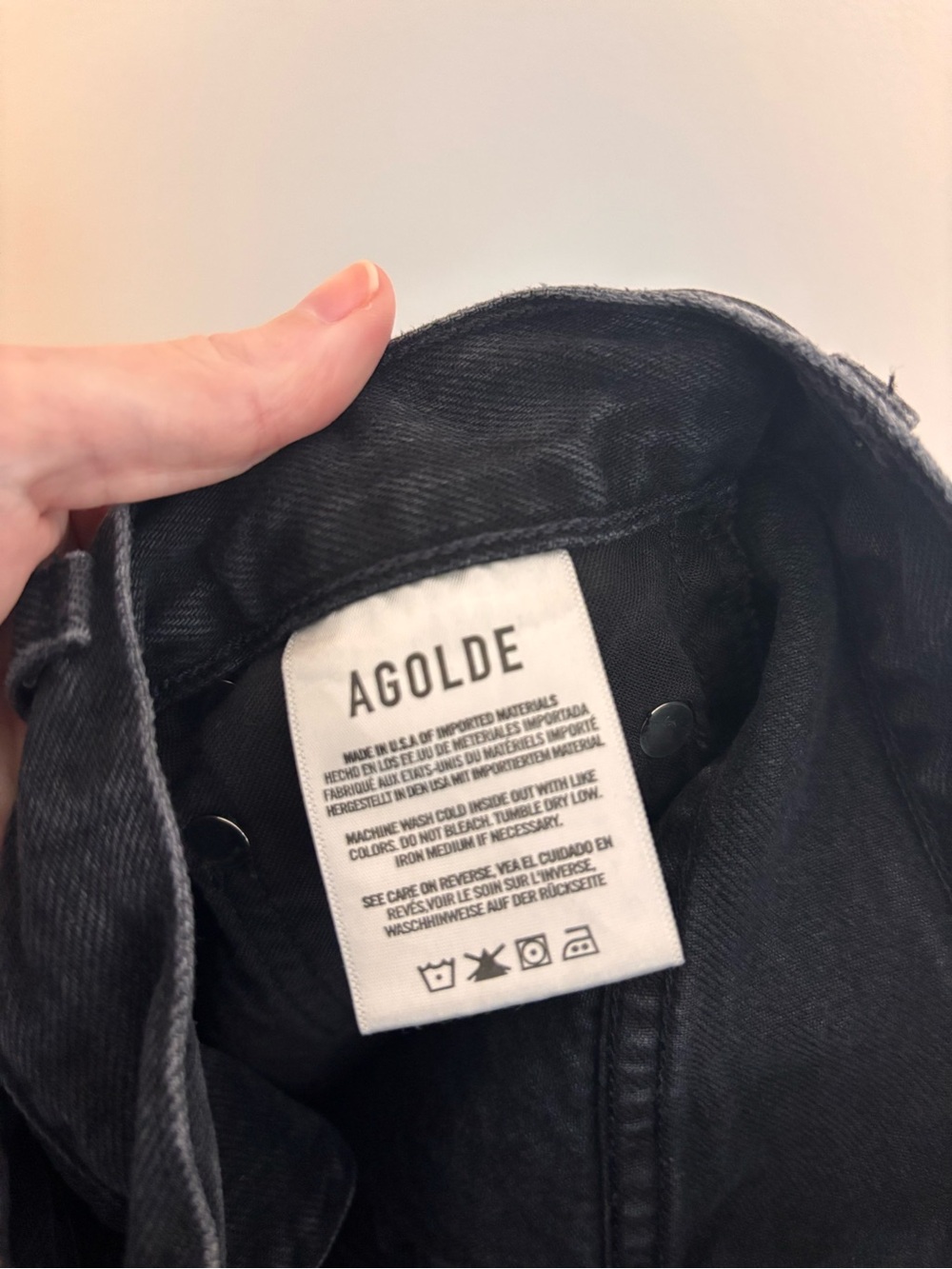 AGOLDE Criss-Cross Upsized Straight-Leg Jeans - Picture 5 of 6